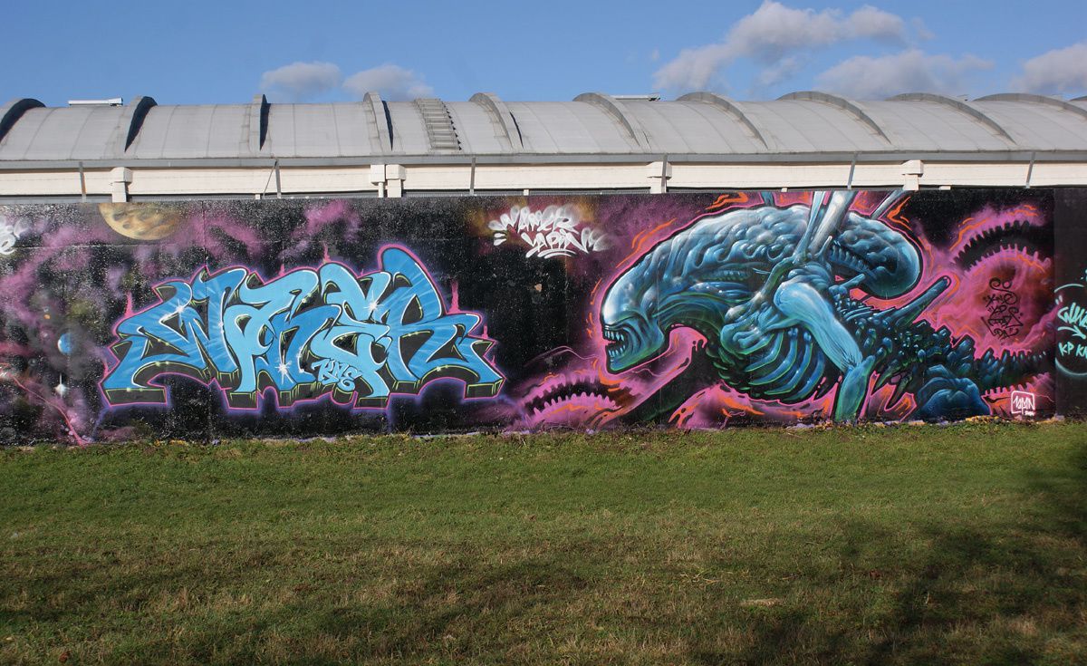 Street Art : Graffitis &amp; Fresques Murales 28085 Chartres