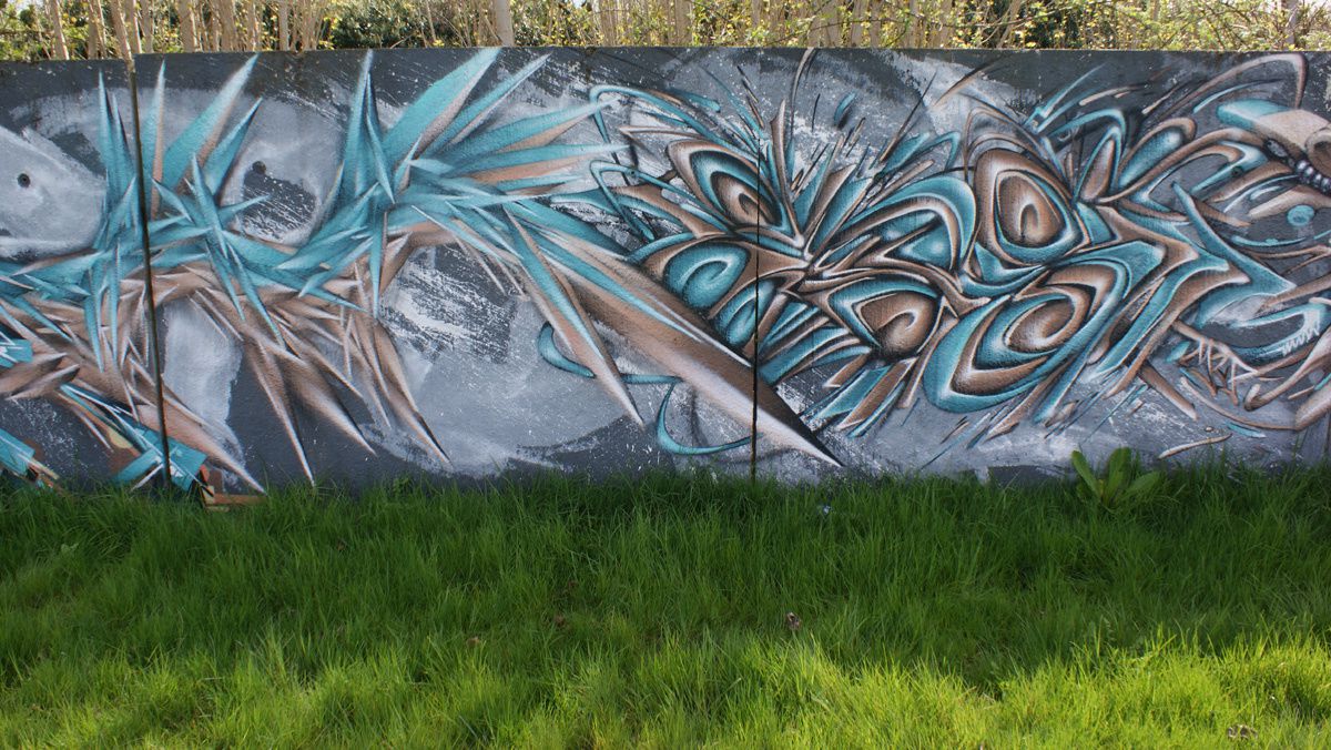Street Art : Graffitis &amp; Fresques Murales 37195 La Riche