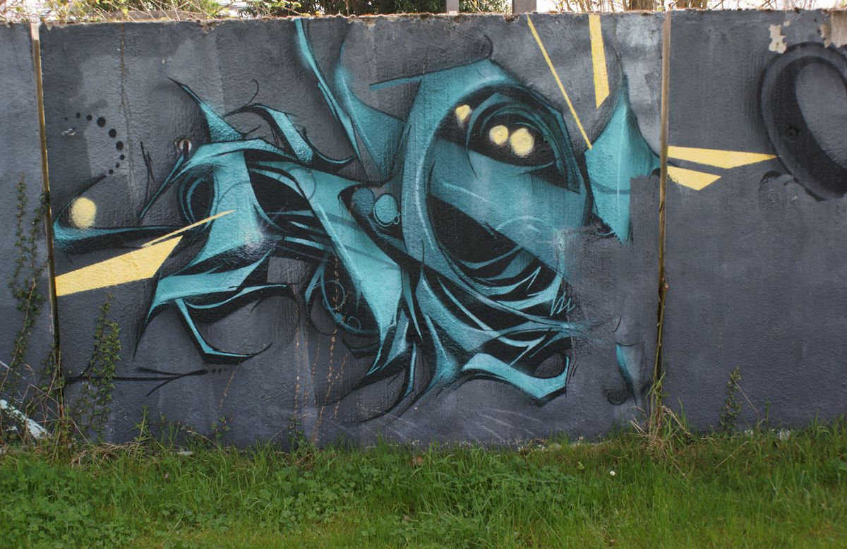 Street Art : Graffitis &amp; Fresques Murales 37195 La Riche