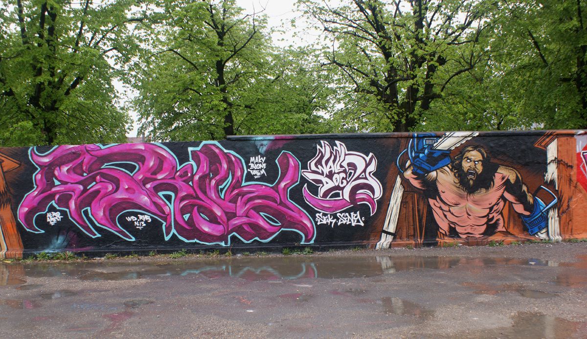 Street Art : Graffitis &amp; Fresques Murales 92050 Nanterre