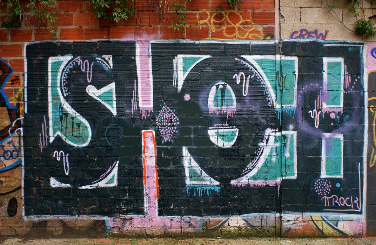 Street Art : Graffitis & Fresques Murales 93048 Montreuil