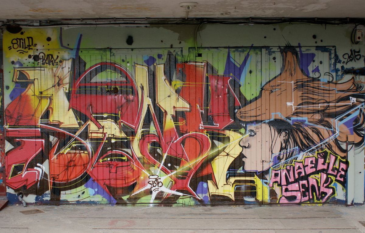 Street Art : Graffitis & Fresques Murales 18033 Bourges