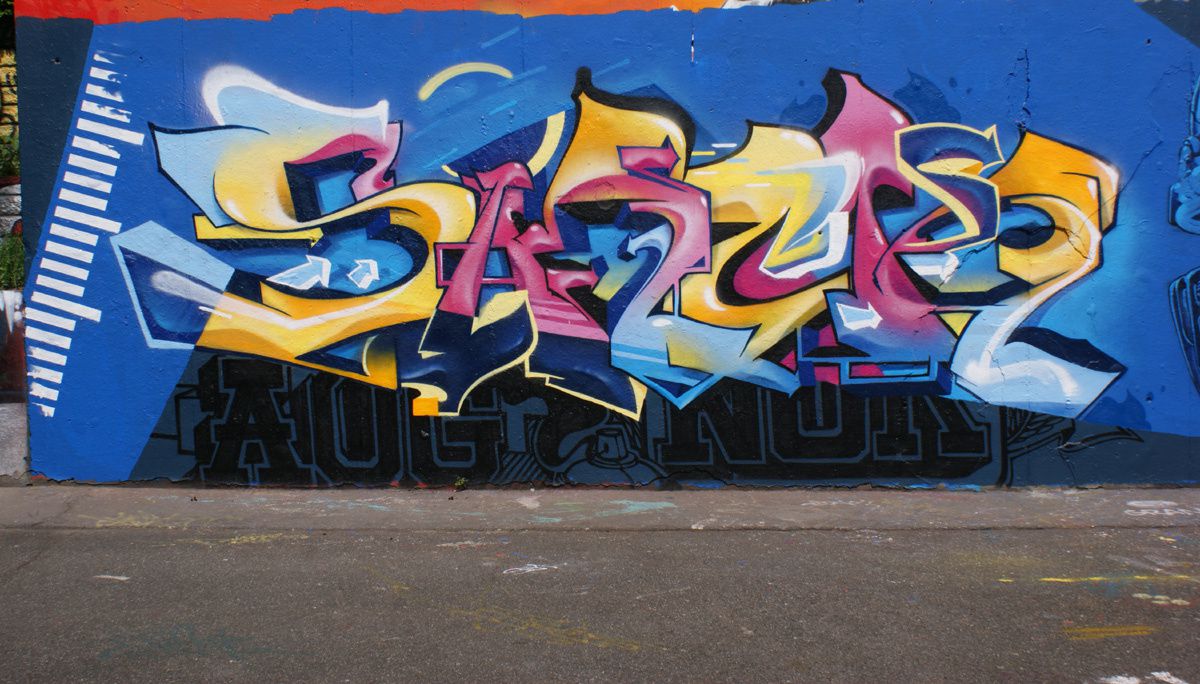 Album - Graffitis IVRY sur Seine Tom 024