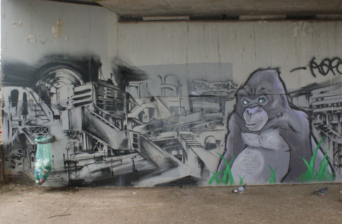 Street Art : Graffitis & Fresques Murales 93071 Sevran
