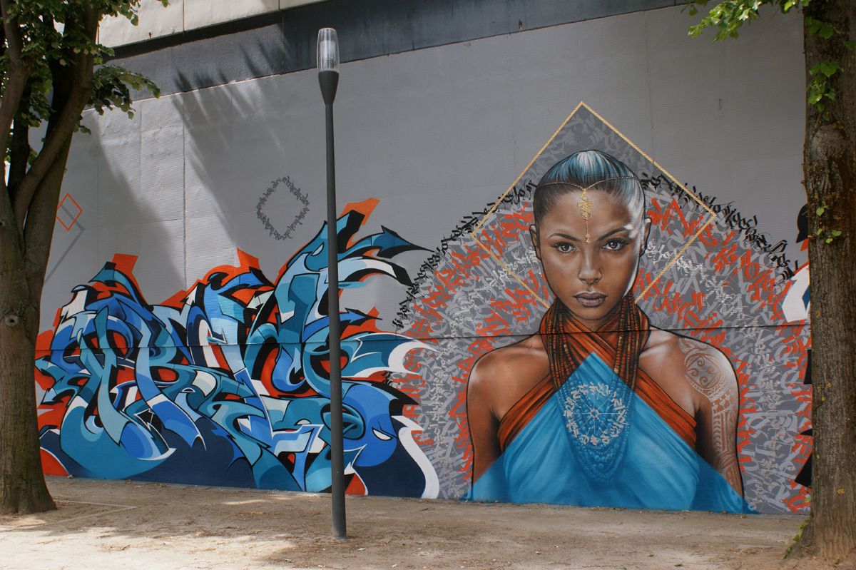 Street Art : Graffitis &amp; Fresques Murales 94054 Orly