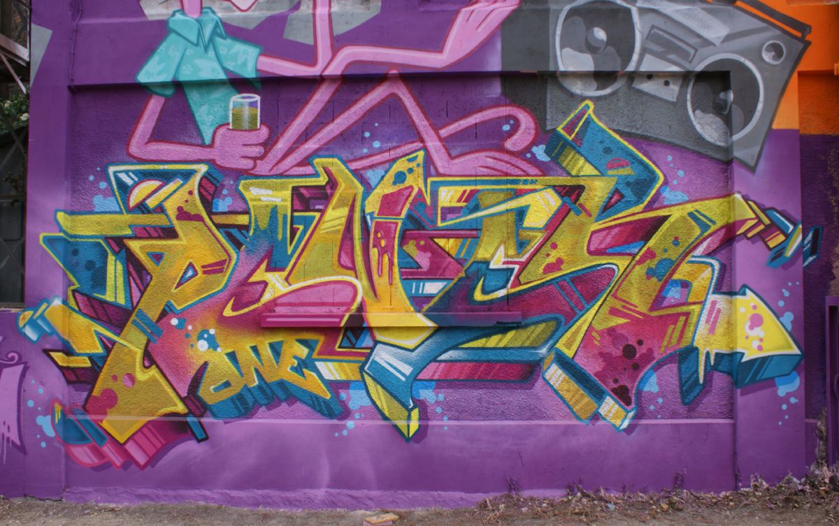 Street Art : Graffitis &amp; Fresques Murales 91521 Ris Orangis