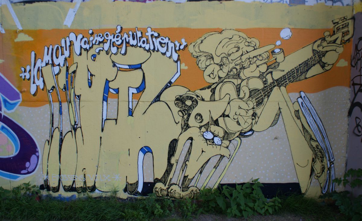 Street Art : Graffitis &amp; Fresques Murales 86194 Poitiers