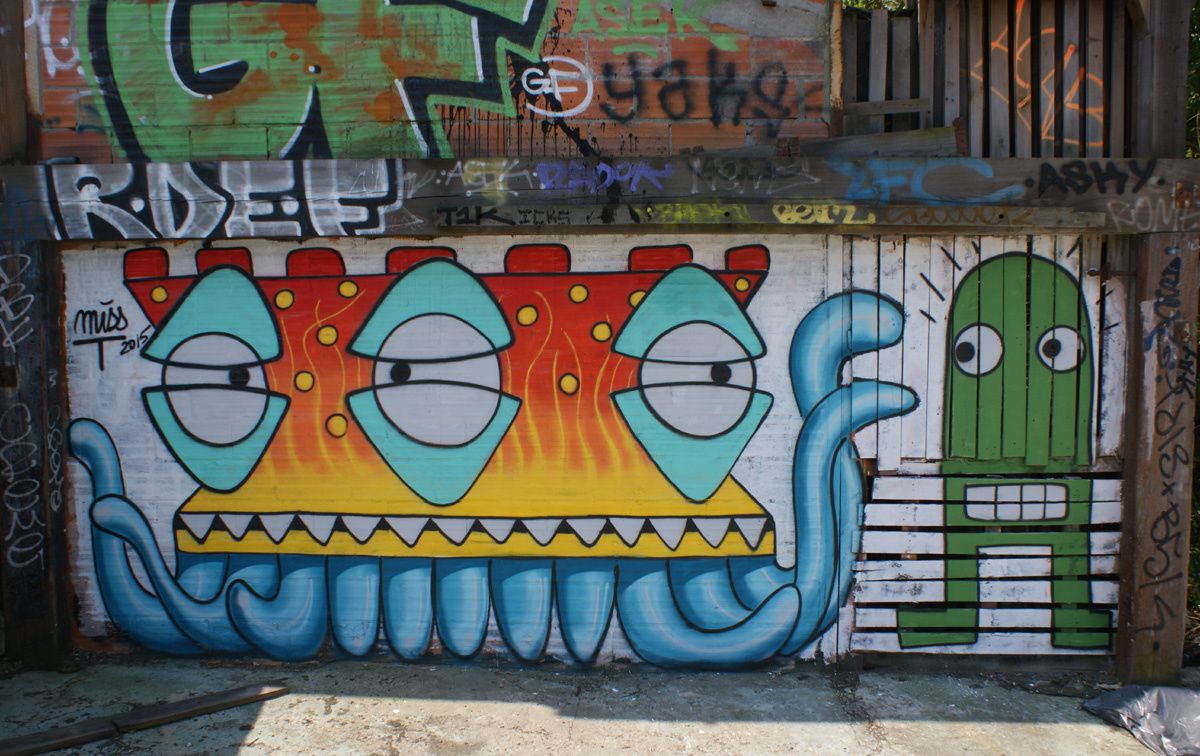 Street Art : Graffitis & Fresques Murales 33000 Bordeaux