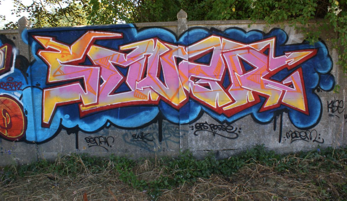 Street Art : Graffitis & Fresques Murales 93048 Montreuil