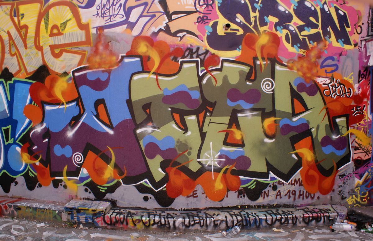 Street Art : Graffitis & Fresques Murales 75020 Paris