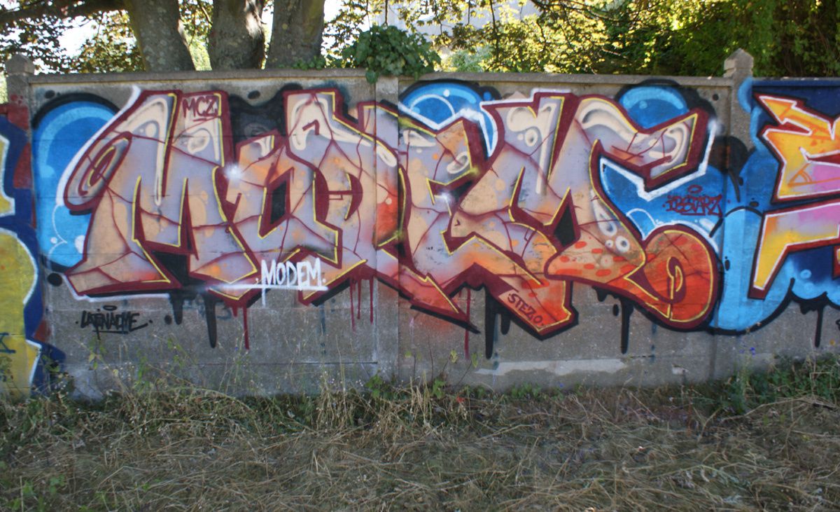 Street Art : Graffitis & Fresques Murales 93048 Montreuil