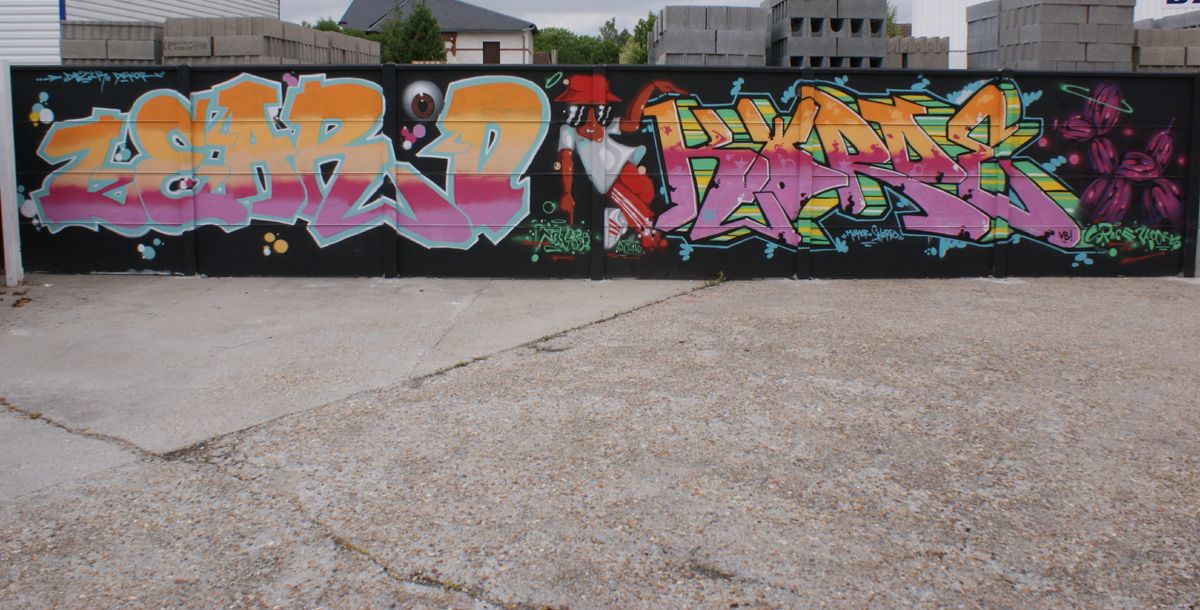 Street Art : Graffitis & Fresques Murales 27051 Beaumont le roger