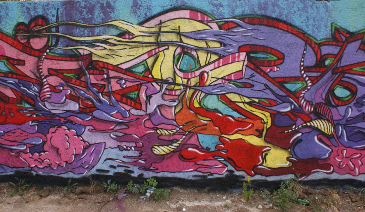 Street Art : Graffitis & Fresques Murales 27402 Le Mesnil Hardray