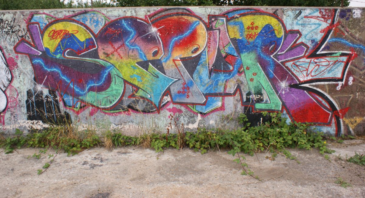 Street Art : Graffitis & Fresques Murales 27402 Le Mesnil Hardray