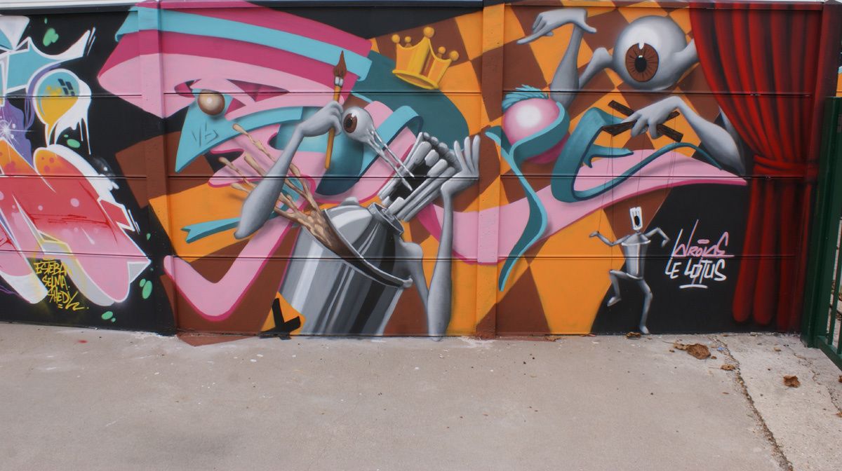 Street Art : Graffitis & Fresques Murales 27051 Beaumont le roger