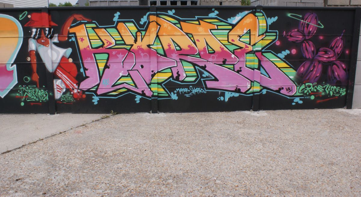 Street Art : Graffitis & Fresques Murales 27051 Beaumont le roger