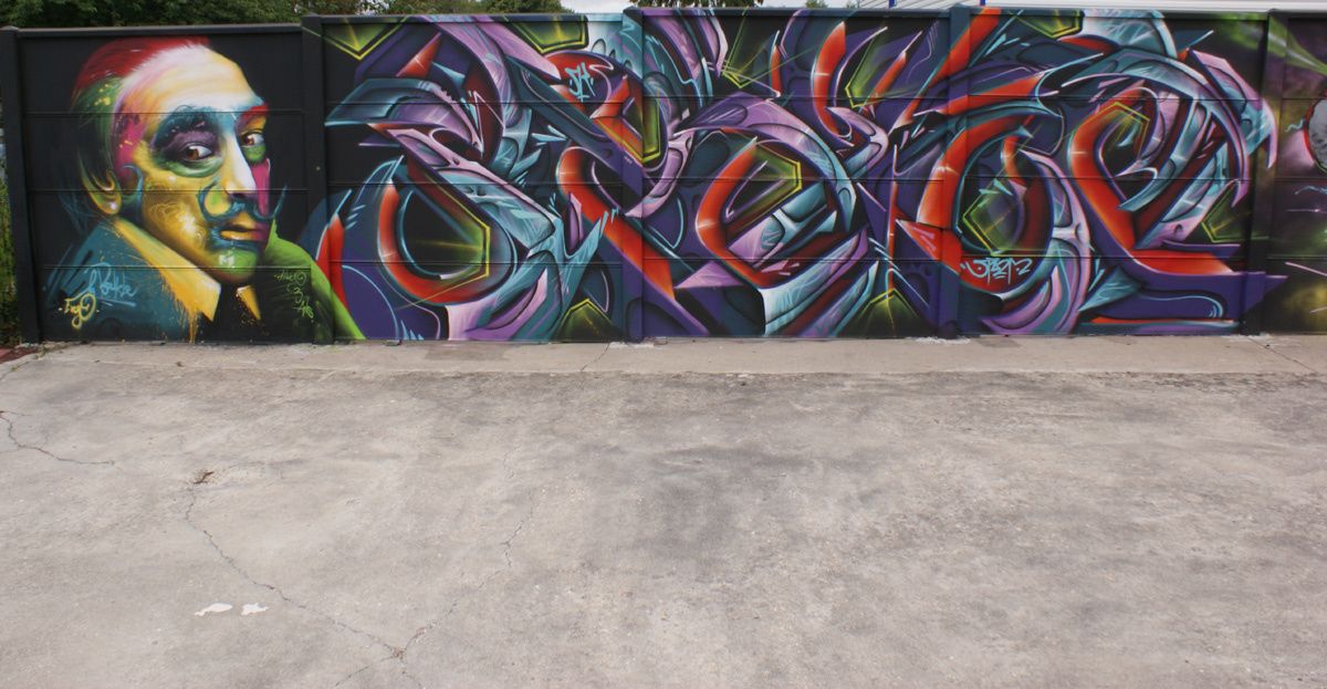 Street Art : Graffitis & Fresques Murales 27051 Beaumont le roger