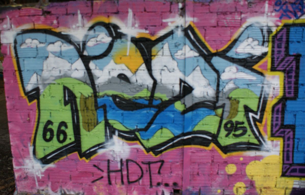 Street Art : Graffitis & Fresques Murales 95127 Cergy