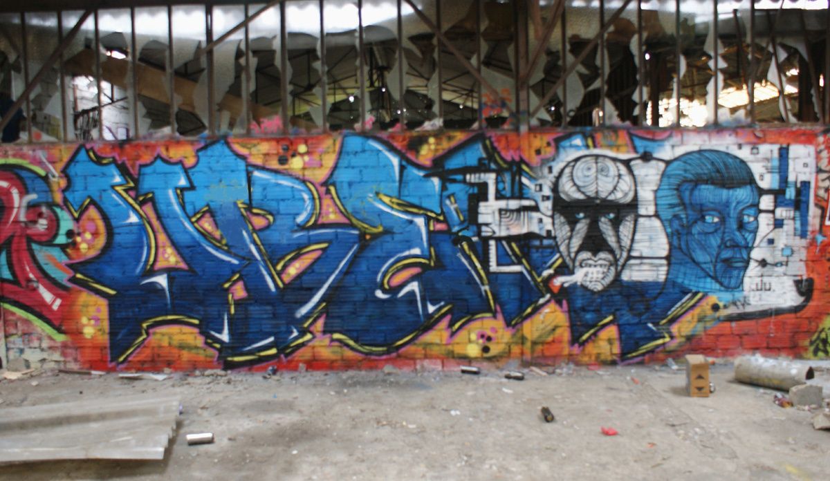 Street Art : Graffitis & Fresques Murales 95127 Cergy