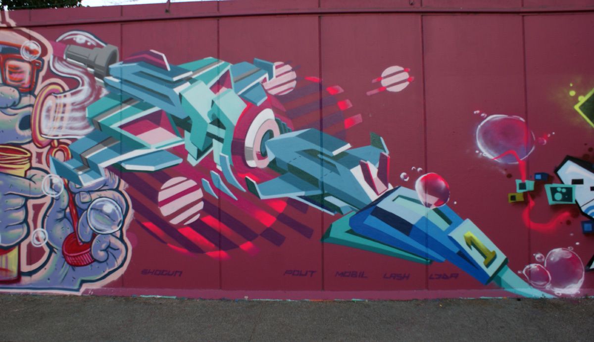 Street Art : Graffitis & Fresques Murales 94400 Vitry sur seine