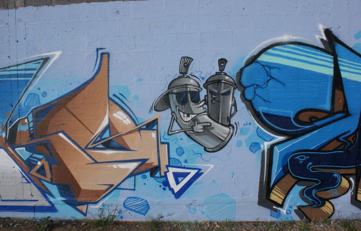 Street Art : Graffitis & Fresques Murales 76103 Bonsecours