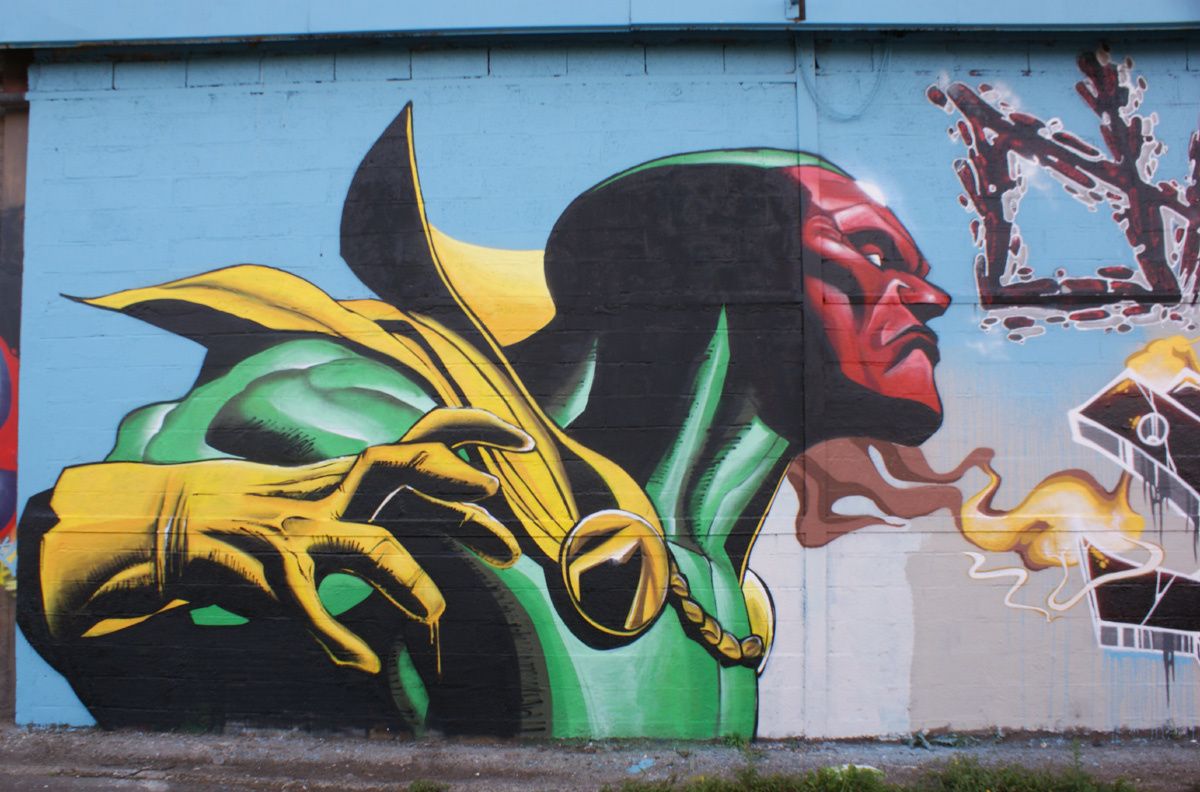 Street Art : Graffitis & Fresques Murales 76540 Rouen