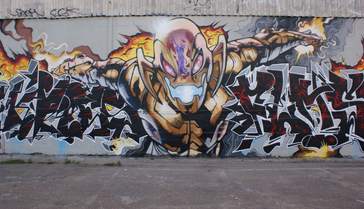 Street Art : Graffitis & Fresques Murales 76540 Rouen