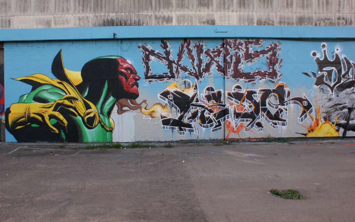 Street Art : Graffitis & Fresques Murales 76540 Rouen