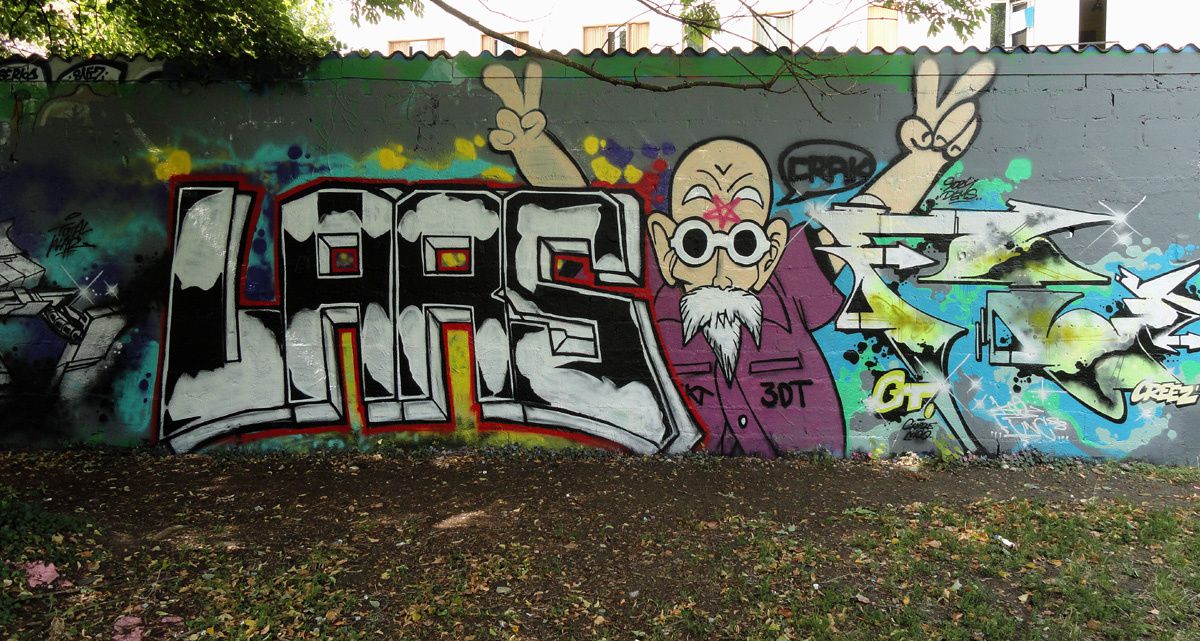 Street Art : Graffitis &amp; Fresques Murales 93006 Bagnolet