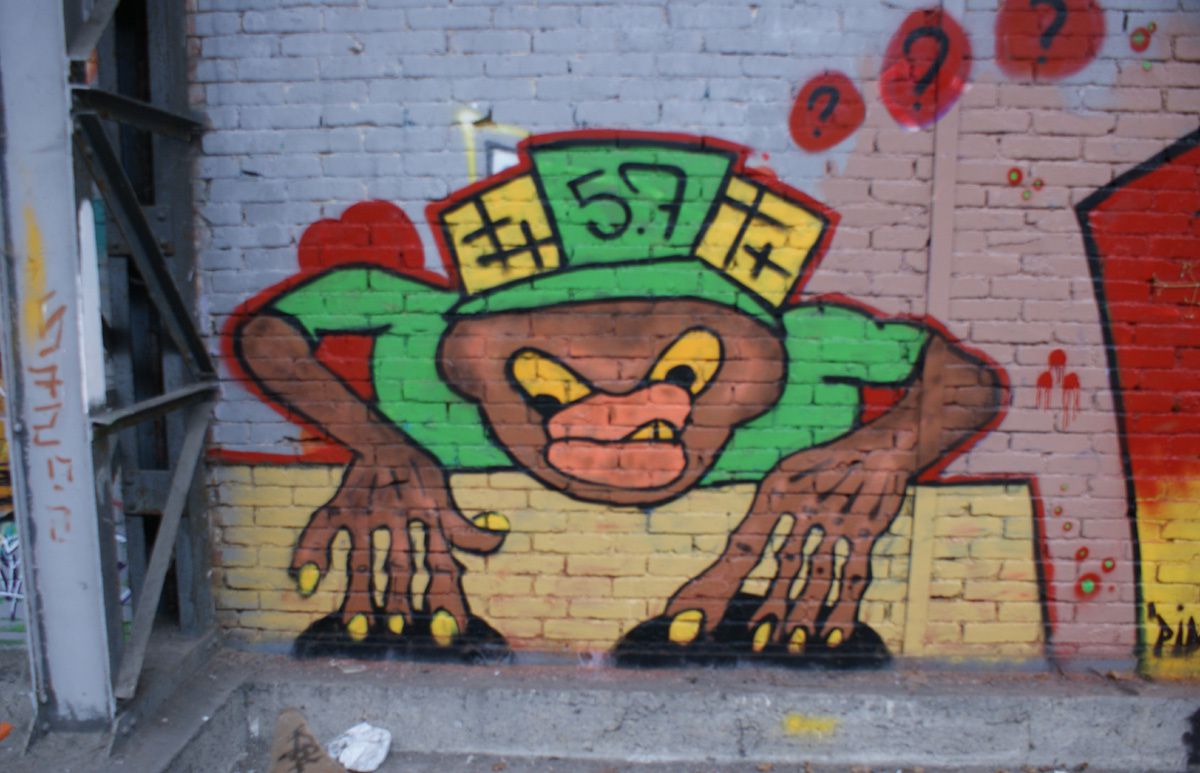 Street Art : Graffitis &amp; Fresques Murales 57631 Sarreguemines