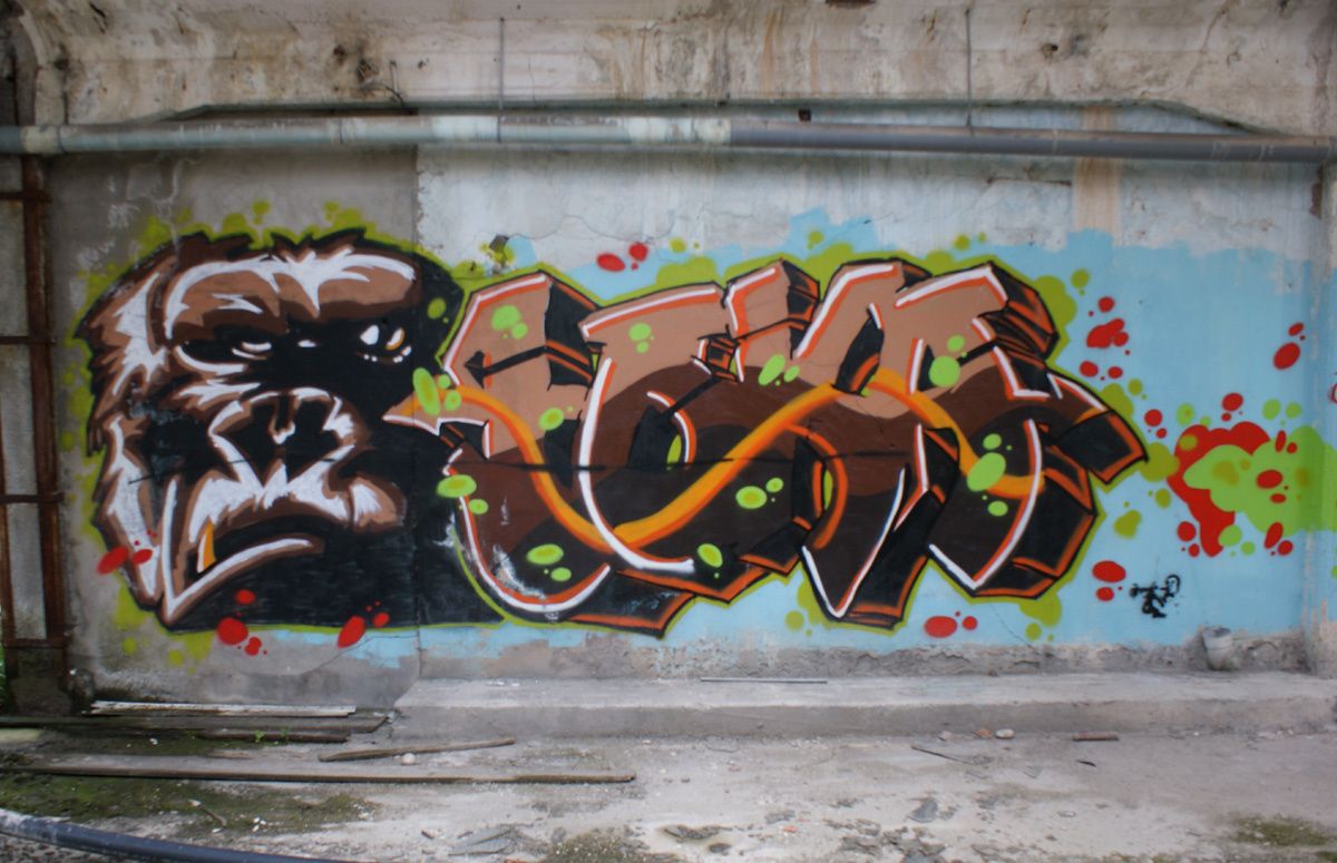 Street Art : Graffitis & Fresques Murales 57631 Sarreguemines