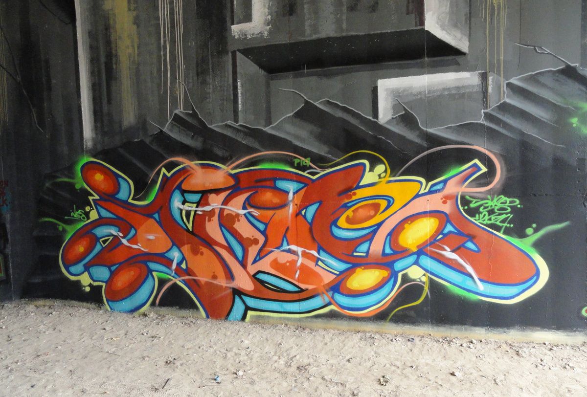 Street Art : Graffitis & Fresques Murales 91120 Palaiseau