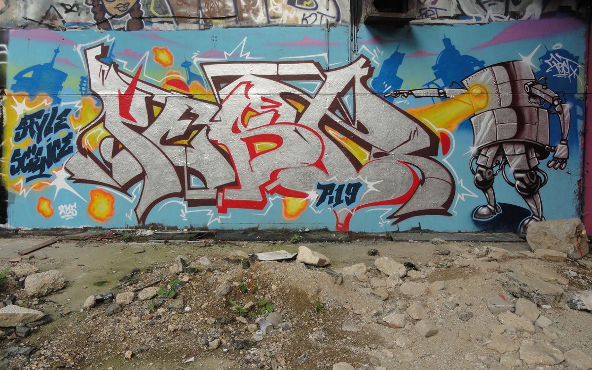 Street Art : Graffitis & Fresques Murales 91120 Palaiseau