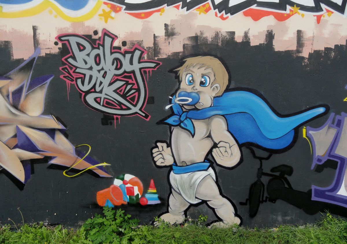 Street Art : Graffitis & Fresques Murales 14118 Caen