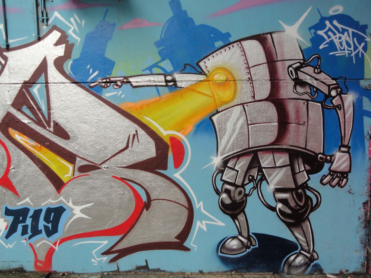 Street Art : Graffitis & Fresques Murales 91120 Palaiseau