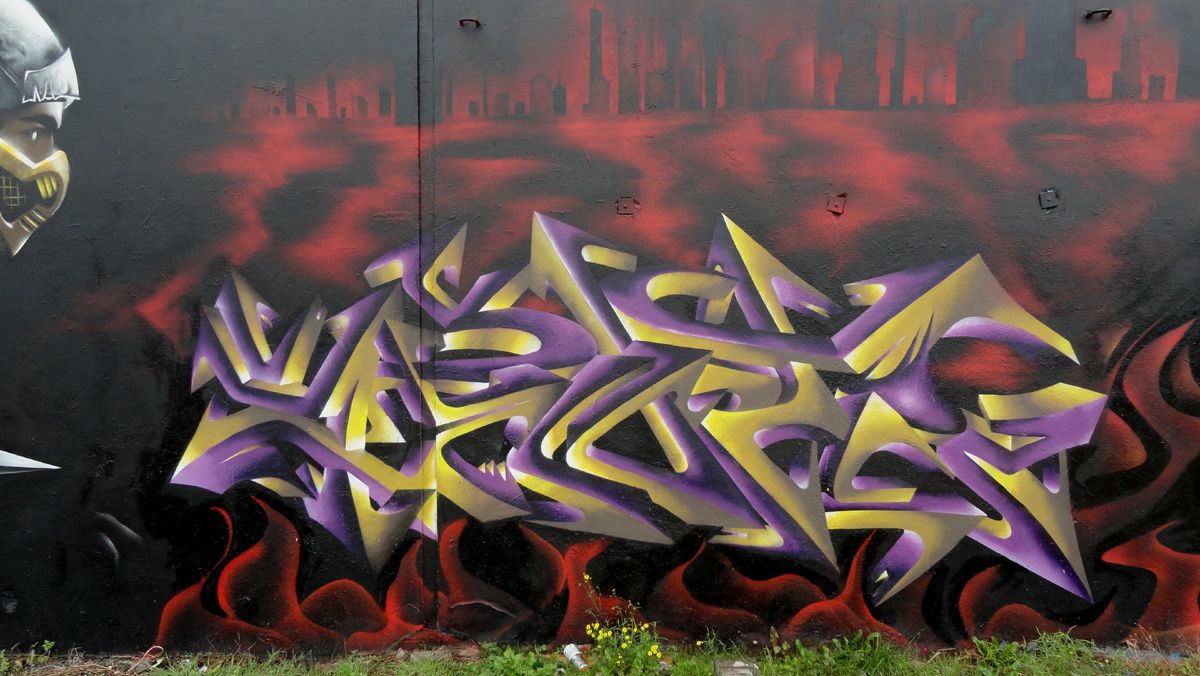 Street Art : Graffitis & Fresques Murales 14118 Caen