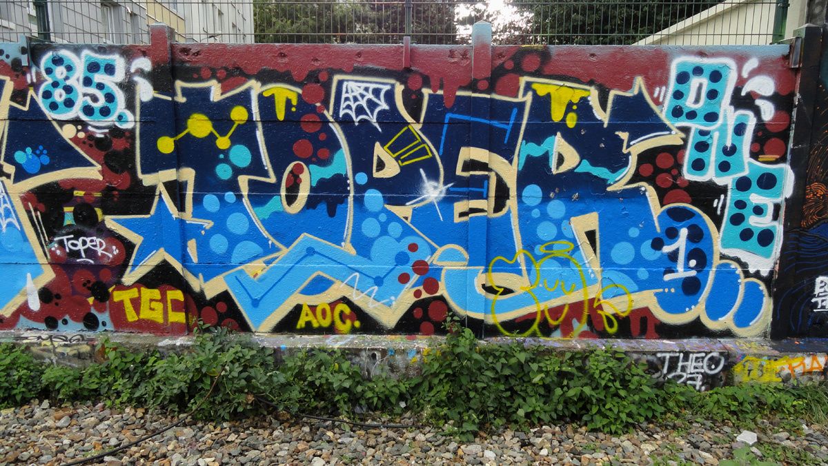 Street Art : Graffitis & Fresques Murales 75020 Paris