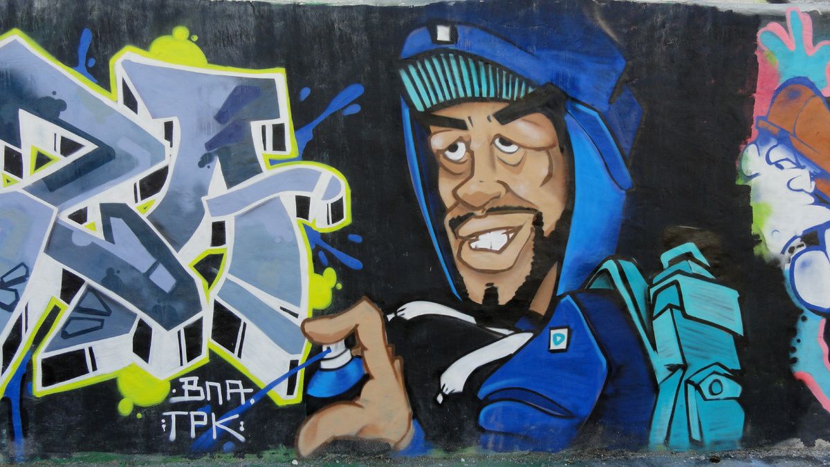 Street Art : Graffitis & Fresques Murales 93048 Montreuil