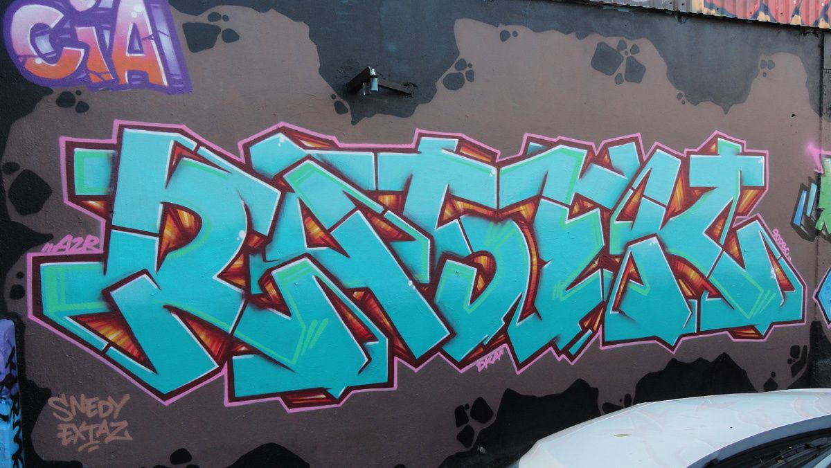 Street Art : Graffitis & Fresques Murales 93048 Montreuil