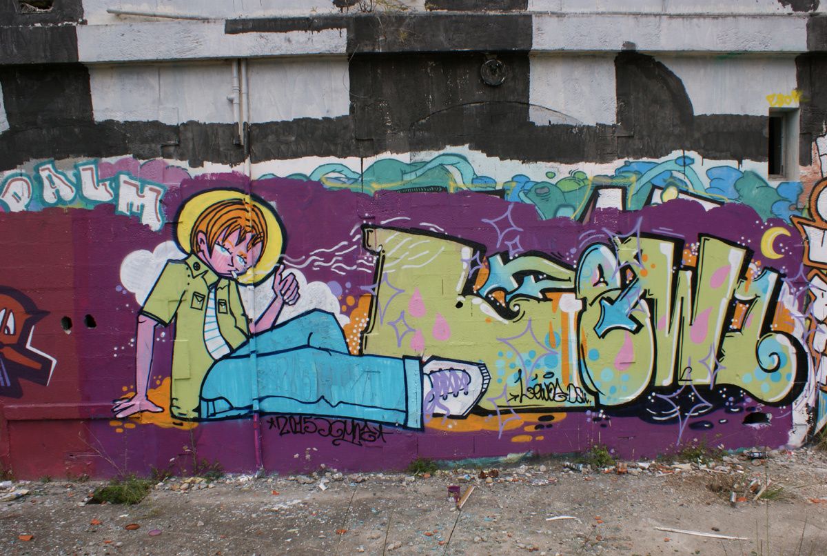 Street Art : Graffitis & Fresques Murales 33000 Bordeaux