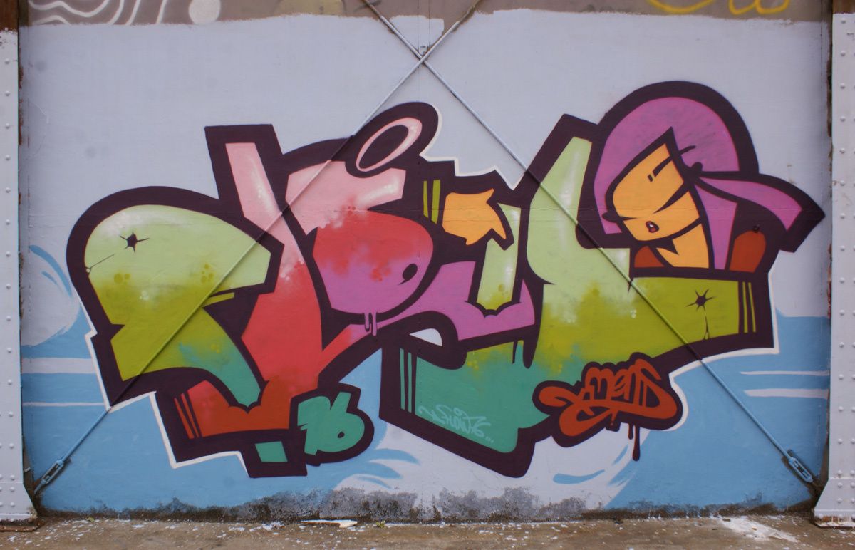 Street Art : Graffitis & Fresques Murales 33000 Bordeaux