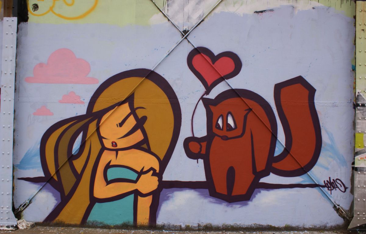 Street Art : Graffitis & Fresques Murales 33000 Bordeaux