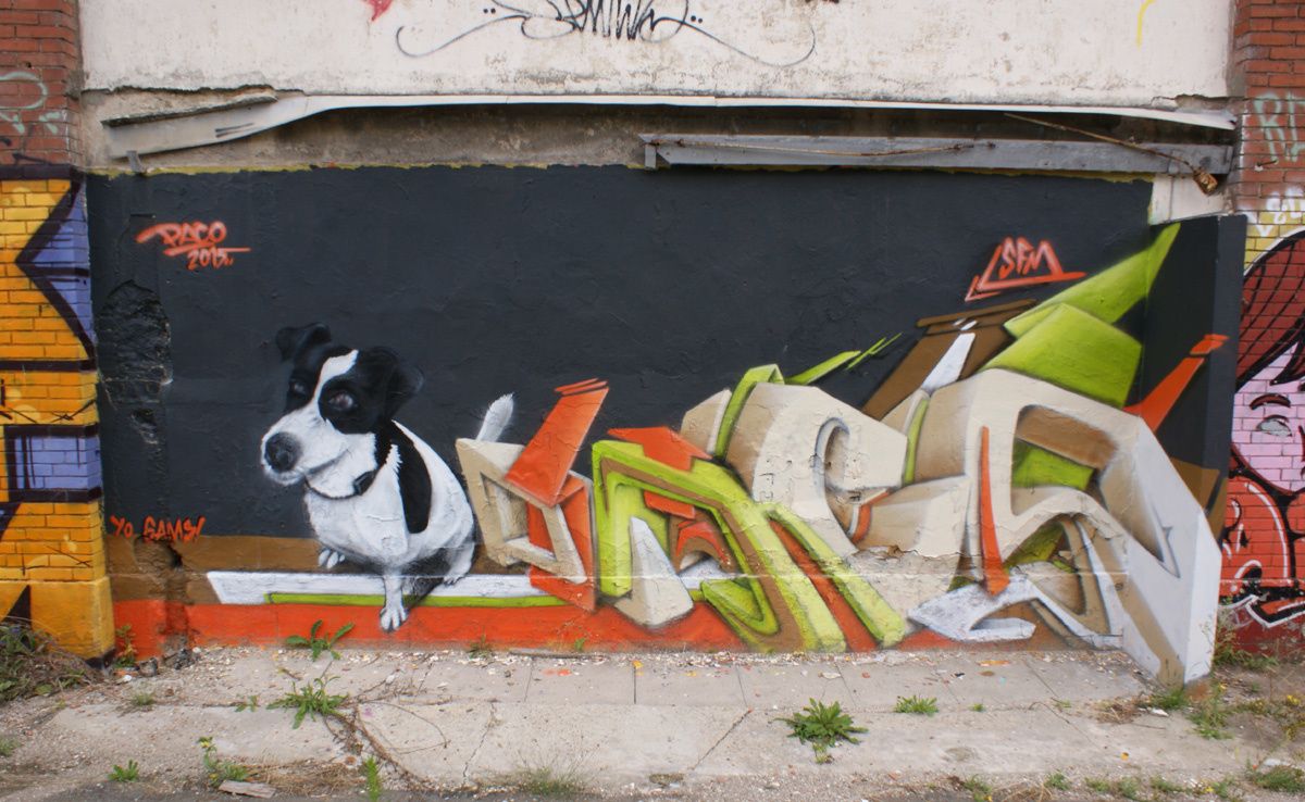 Street Art : Graffitis & Fresques Murales 33000 Bordeaux