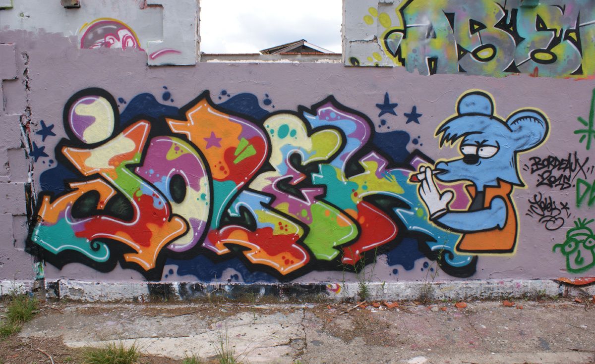 Street Art : Graffitis & Fresques Murales 33000 Bordeaux