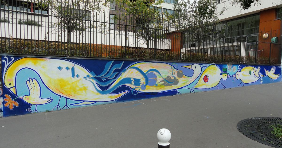 Street Art : Graffitis & Fresques Murales 75013 Paris