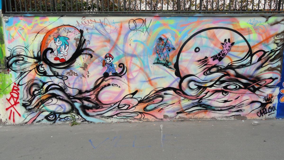 Street Art : Graffitis & Fresques Murales 75013 Paris
