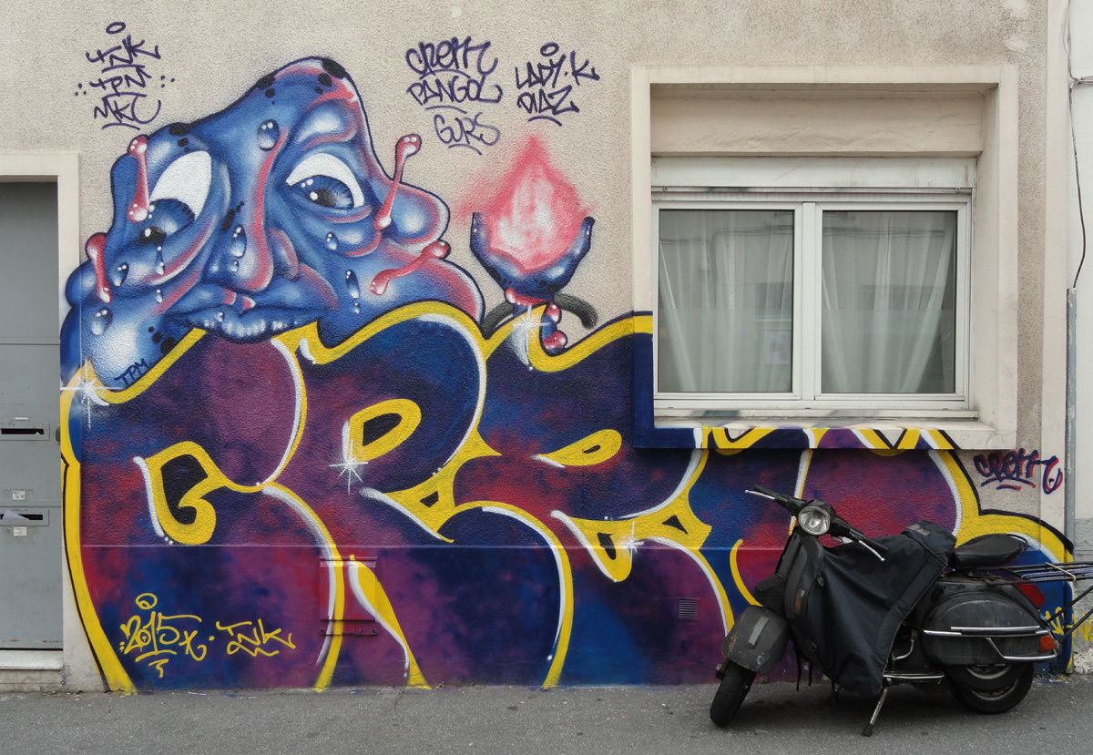 Street Art : Graffitis & Fresques Murales 93048 Montreuil
