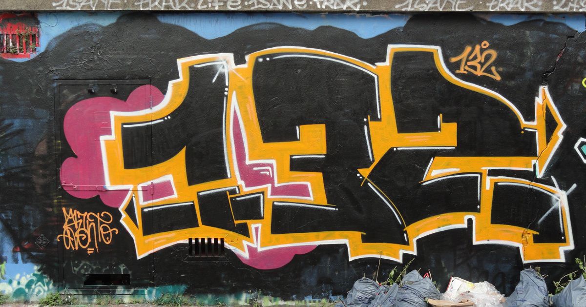 Street Art : Graffitis & Fresques Murales 93048 Montreuil