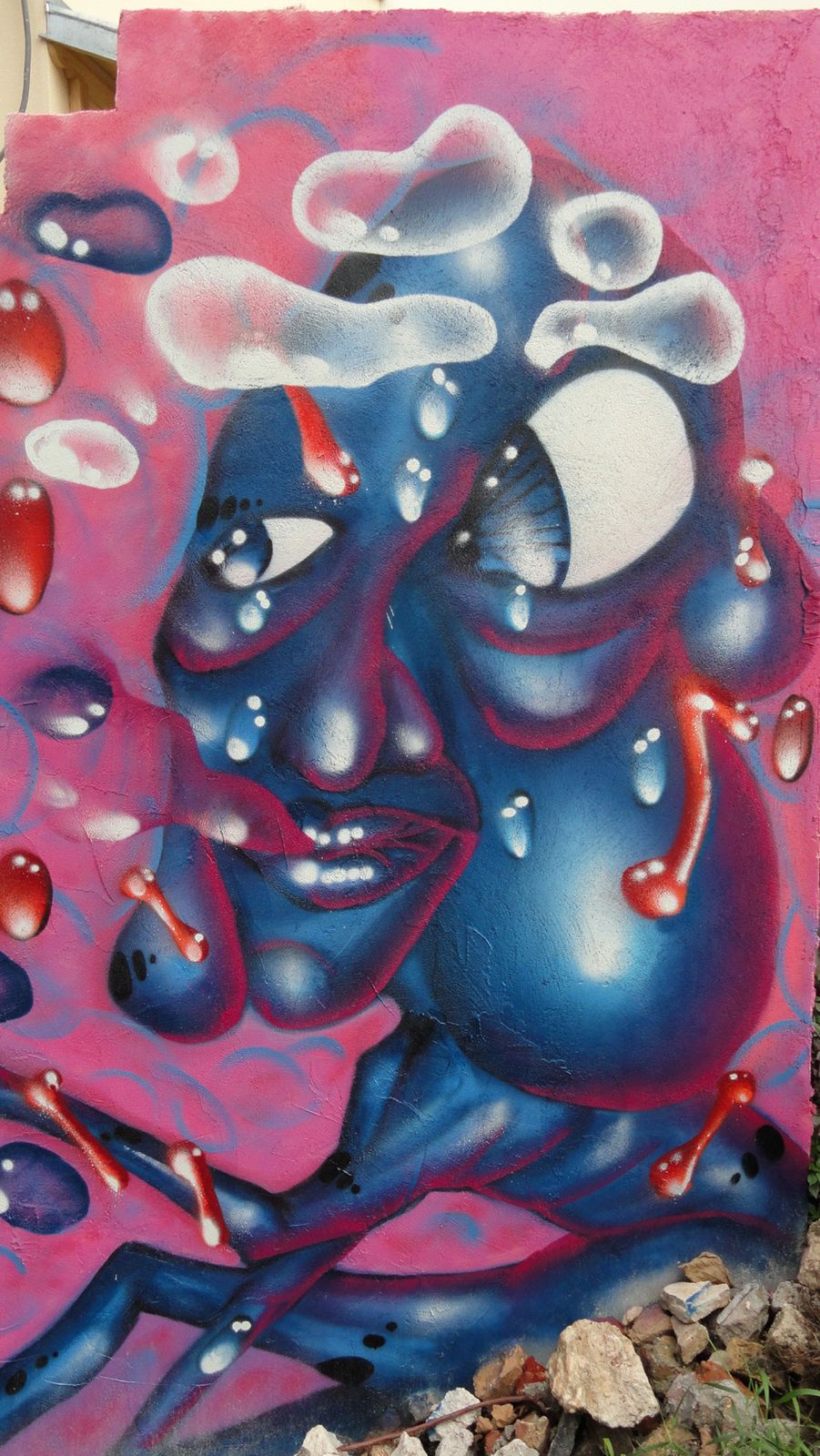 Street Art : Graffitis & Fresques Murales 93006 Bagnolet