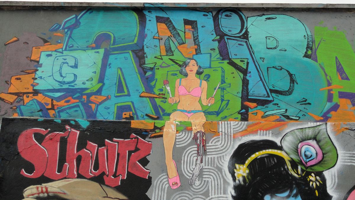 Street Art : Graffitis & Fresques Murales 93048 Montreuil